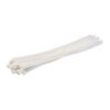 Tie wraps / kabelbinders 30×0,8 cm 100 stuks wit